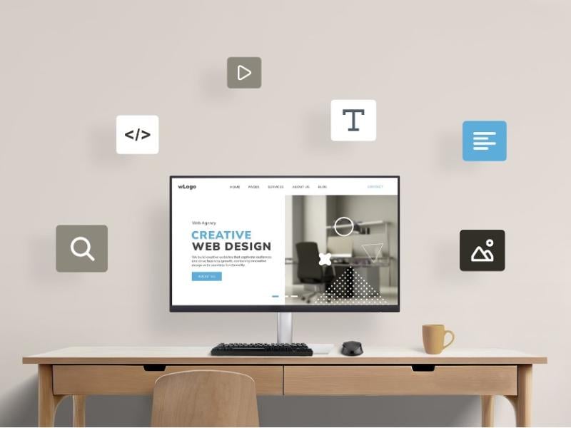 A well-designed, user-friendly website is critical for a competitive online presence.